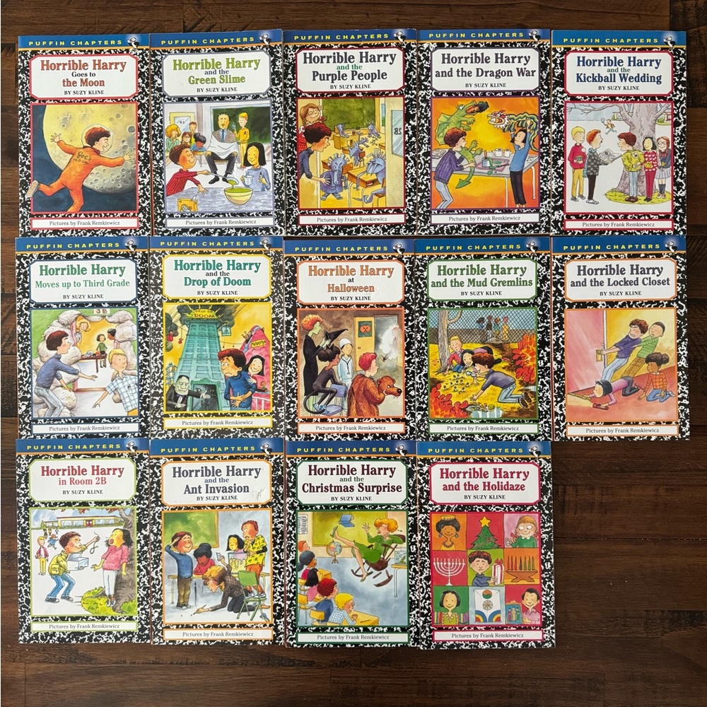 Lot of 14 Horrible Harry books